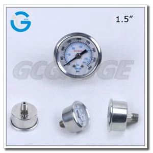 1.5 Inch Diameter 10mpa And Above All Stainless Steel Dry Pressure Gauge