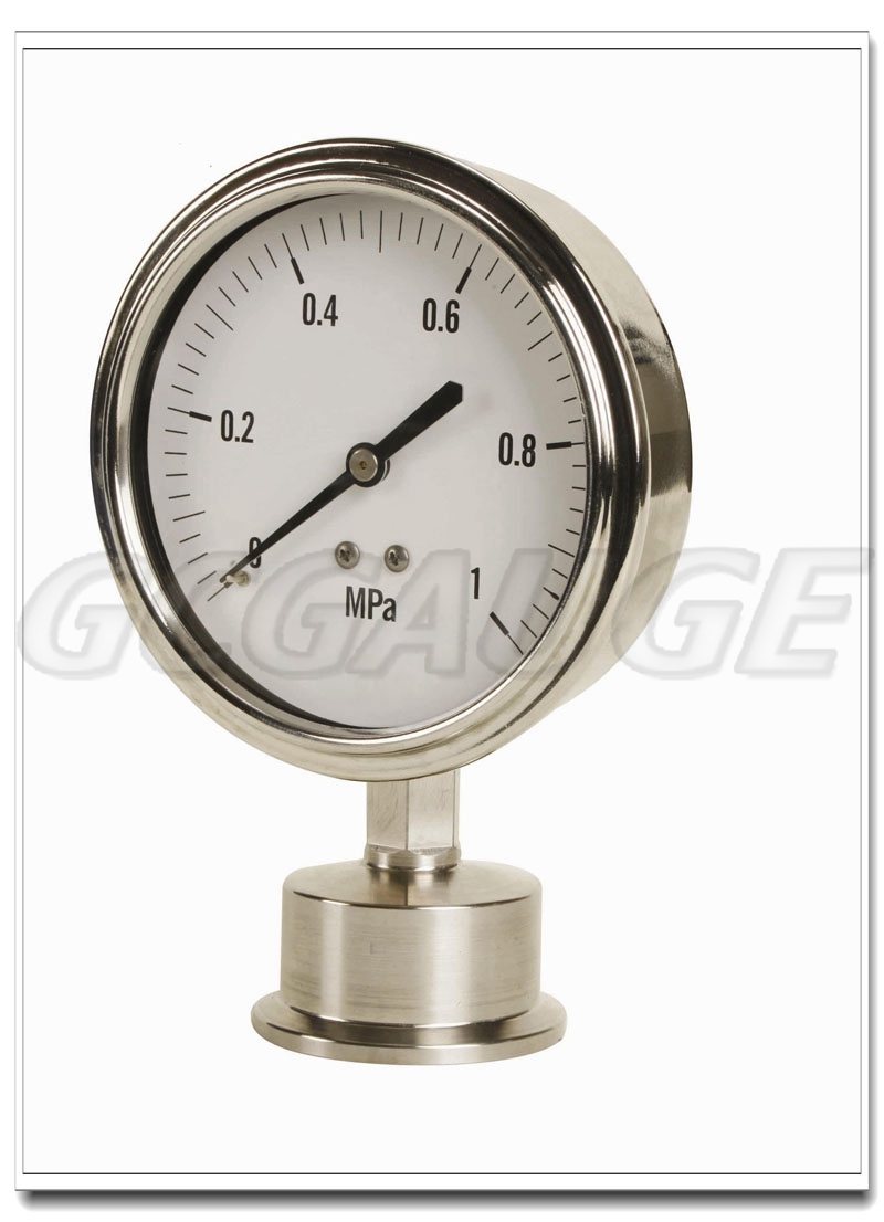 High Quality all Stainless Steel Pressure Gauges with Diaphragm Seal